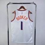 NBA 1 Booker Phoenix Suns 23-24 Association Maillot blanc